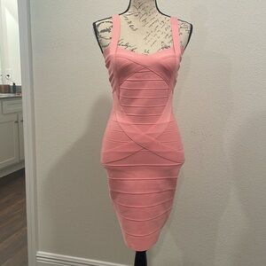 Bgcmaxaria pink Band-Aid dress
